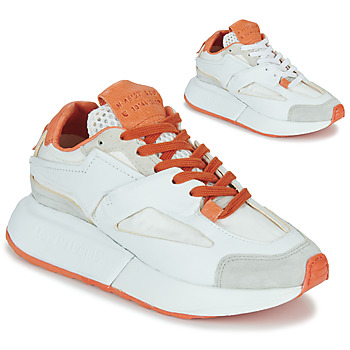 Chaussures Femme Baskets basses Airstep / A.S.98 4EVER Blanc / Orange