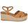 Chaussures Femme Sandales et Nu-pieds Unisa KONNIE Camel