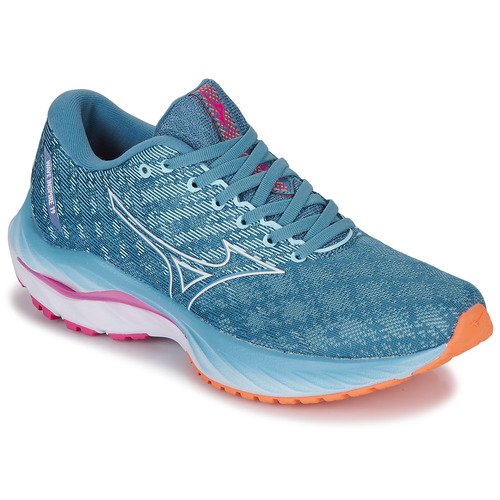 Chaussures Femme Running / trail Mizuno WAVE INSPIRE 19 Bleu