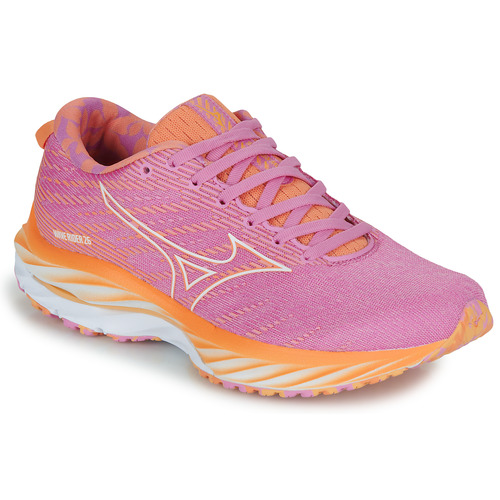 Chaussures Femme Running / trail Mizuno WAVE RIDER 26 ROXY Rose / Orange