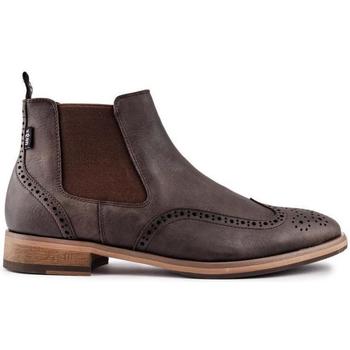 Chaussures Homme Bottes V.gan Vegan Millet Chelsea Des Bottes Marron