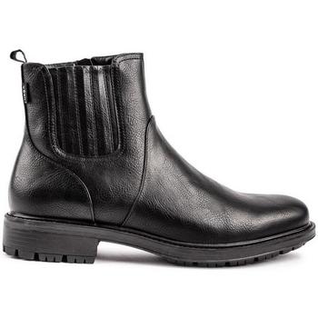 Chaussures Homme Boots V.gan Vegan Frisee Inside Zip Des Bottes Noir