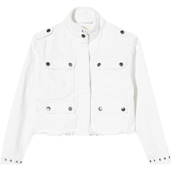 Vêtements Fille Vestes / Blazers Teddy Smith 52606353D Blanc