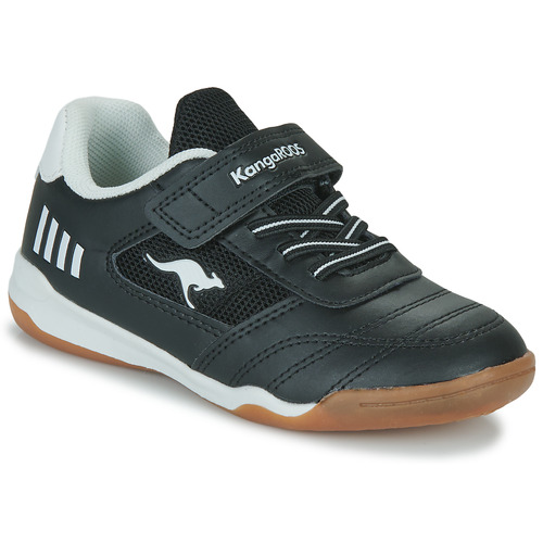 Chaussures Enfant Sport Indoor Kangaroos K-BILYARDEV Noir / Blanc