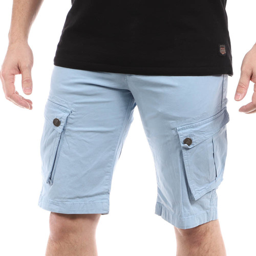 Vêtements Homme Shorts / Bermudas Paname Brothers PB-BETTY Bleu