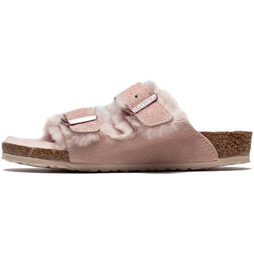 Chaussures Enfant Sandales et Nu-pieds Birkenstock ARIZONA Shearling Junior Rose