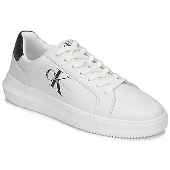 Chaussures Homme Baskets basses Calvin Klein Jeans CHUNKY CUPSOLE MONO LTH Blanc / Noir