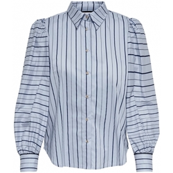 Vêtements Femme Tops / Blouses La Strada Shirt Trinny L/S - Tempes /Night Bleu