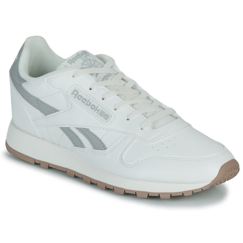 Chaussures Femme Baskets basses Reebok Classic CLASSIC VEGAN Blanc / Gris