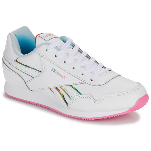 Chaussures Fille Baskets basses Reebok Classic REEBOK ROYAL CL JOG 3.0 1V Blanc / Bleu / Rouge