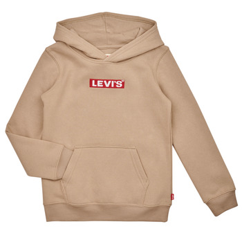 Vêtements Garçon Sweats Levi's BOXTAB PULLOVER HOODIE Beige