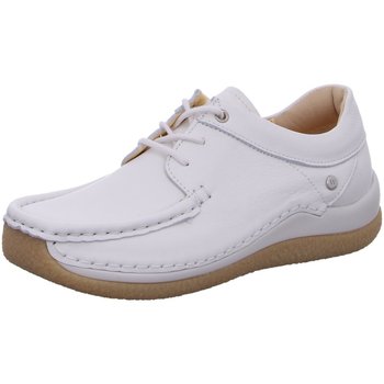 Chaussures Femme Mocassins Wolky  Blanc