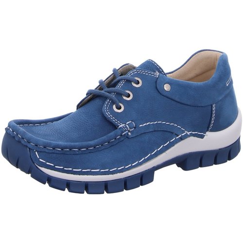 Chaussures Femme Mocassins Wolky  Bleu