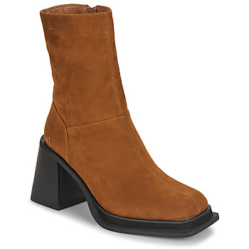 Chaussures Femme Bottines Moony Mood ADELYN Camel