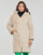 Vêtements Femme Manteaux Derhy FAUSTINE PARKA REVERSIBLE Beige