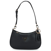 Sacs Femme Sacs porté épaule Guess NOELLE TOP ZIP SHOULDER BAG Noir