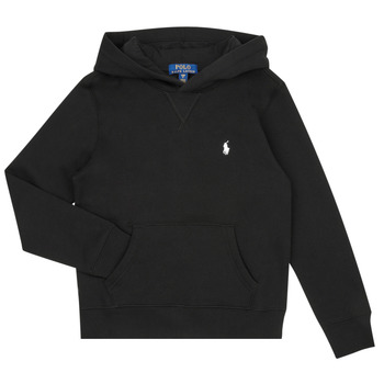 Vêtements Enfant Sweats Polo Ralph Lauren LS PO HOOD-TOPS-KNIT Noir