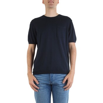 Vêtements Homme T-shirts manches courtes Blauer 23SBLUM01414-6540 Bleu