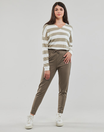 Vêtements Femme Chinos / Carrots Only ONLPOPTRASH LIFE EASY COL PANT PNT Marron