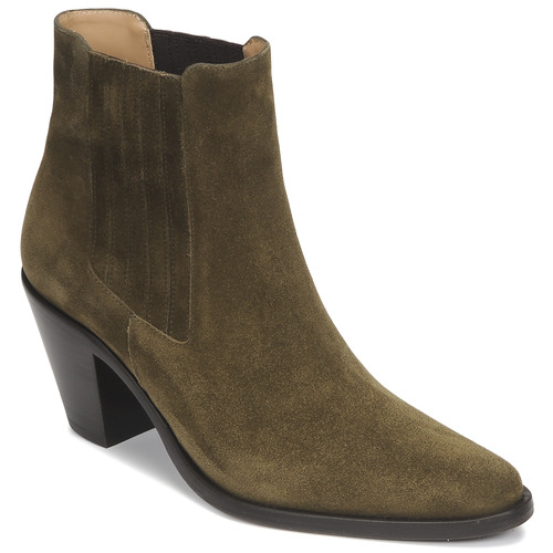 Chaussures Femme Boots Freelance JANE 7 CHELSEA BOOT Kaki