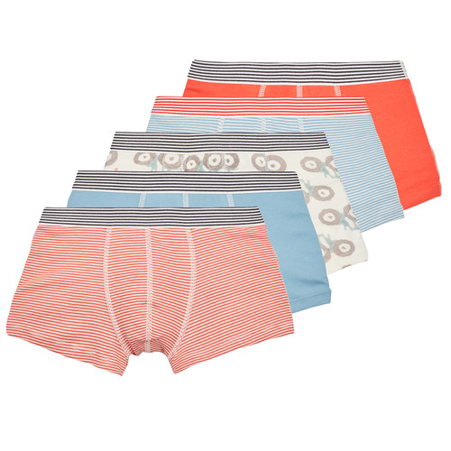 Sous-vêtements Garçon Boxers Petit Bateau BOXERS PETIT BATEAU PACK X5 Multicolore