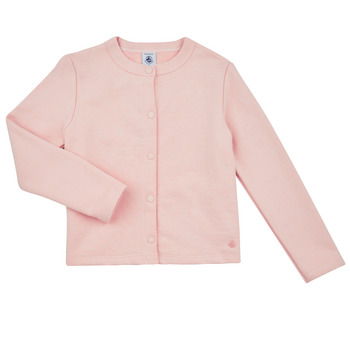 Vêtements Fille Gilets / Cardigans Petit Bateau LORENZA Rose