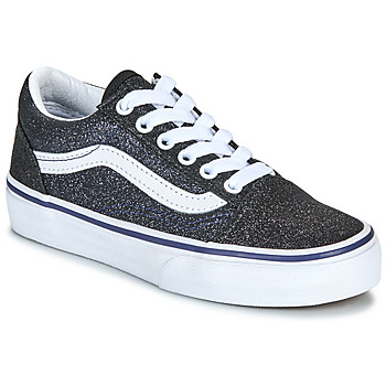 Chaussures Fille Baskets basses Vans UY OLD SKOOL Noir / Gris