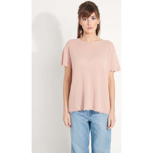 Vêtements Femme T-shirts manches courtes Studio Cashmere8 AVA 6 Rose