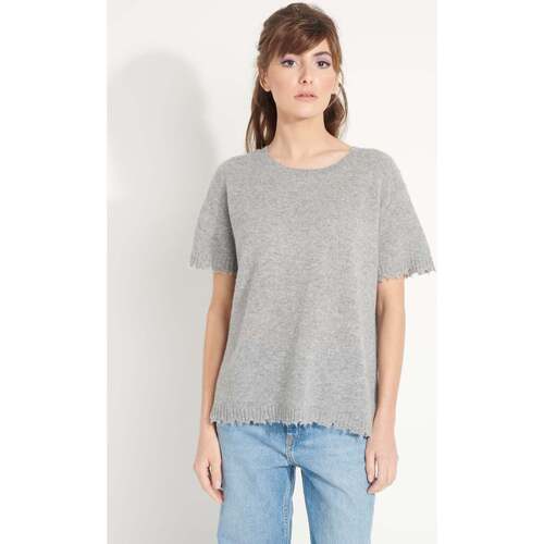 Vêtements Femme T-shirts manches courtes Studio Cashmere8 AVA 6 Gris