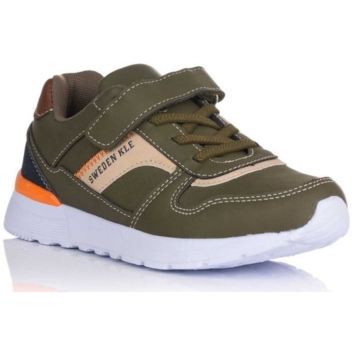 Chaussures Garçon Baskets basses Sweden Kle 222931 Vert