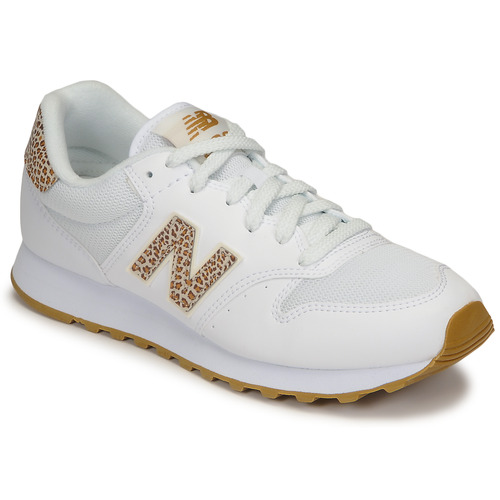 Chaussures Femme Baskets basses New Balance 500 Blanc / Léopard