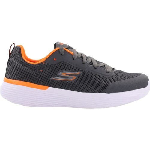 Chaussures Enfant Running / trail Skechers GO Run 400 Graphite