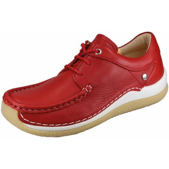 Chaussures Femme Mocassins Wolky  Rouge