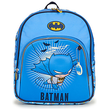 Sacs Garçon Cartables Back To School SUPER FRIENDS BATMAN 25 CM Bleu