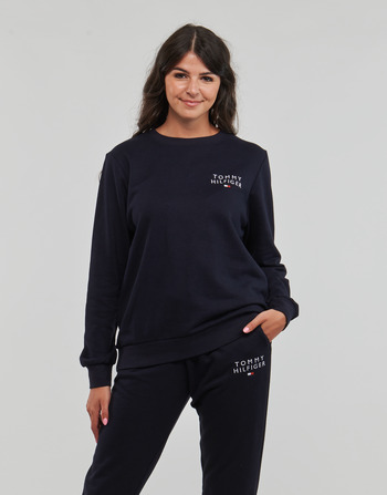 Vêtements Femme Sweats Tommy Hilfiger TRACK TOP Marine