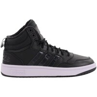 Chaussures Femme Boots adidas Originals Hoops 30 Mid Wtr Noir