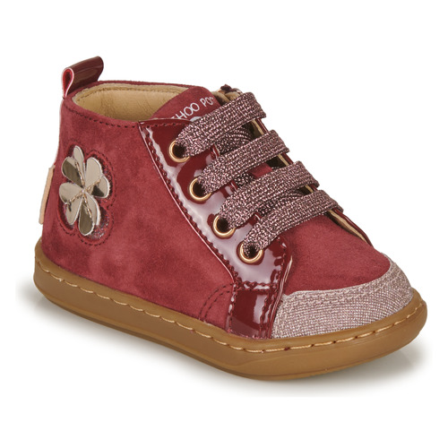 Chaussures Fille Baskets montantes Shoo Pom BOUBA LUCKY Bordeaux