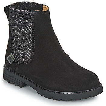 Chaussures Fille Boots Citrouille et Compagnie OTCHOUM Noir