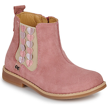 Chaussures Fille Boots Citrouille et Compagnie EELIA Rose