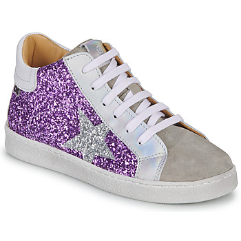 Chaussures Fille Baskets montantes Citrouille et Compagnie MISTELLE Violet