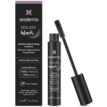 Beauté Femme Soins ciblés Sesderma Seslash Black Mascara Régénérant Pour Les Cils noir 