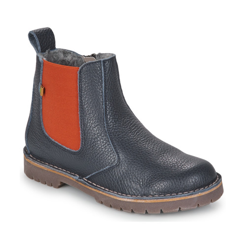 Chaussures Enfant Boots El Naturalista Denali Marine / Rouge