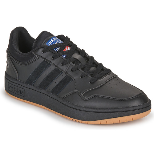 Chaussures Homme Baskets basses Adidas Sportswear HOOPS 3.0 Noir / Gum