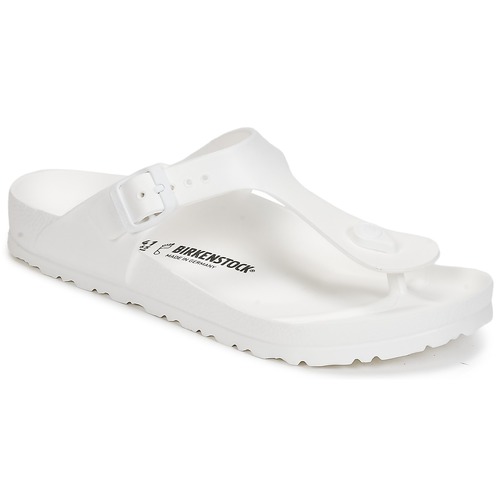 Chaussures Femme Tongs Birkenstock GIZEH EVA Blanc