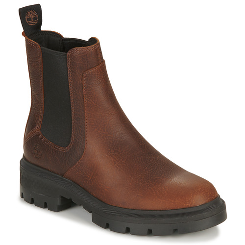 Chaussures Femme Boots Timberland CORTINA VALLEY CHELSEA Marron