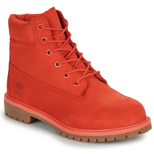 Chaussures Enfant Boots Timberland 6 IN PREMIUM WP BOOT Rouge