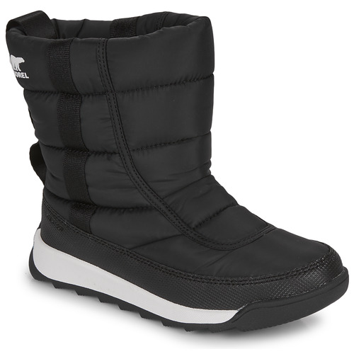 Chaussures Enfant Bottes de neige Sorel YOUTH WHITNEY II PUFFY MID WP Noir