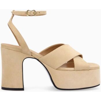 Chaussures Femme Sandales et Nu-pieds Freelance Gabi 95 Beige