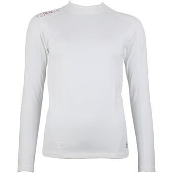 Vêtements Femme T-shirts manches longues Peak Mountain Top technique femme ANABI Blanc