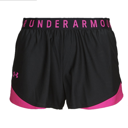 Vêtements Femme Shorts / Bermudas Under Armour PLAY UP SHORTS 3.0 Noir / Rose